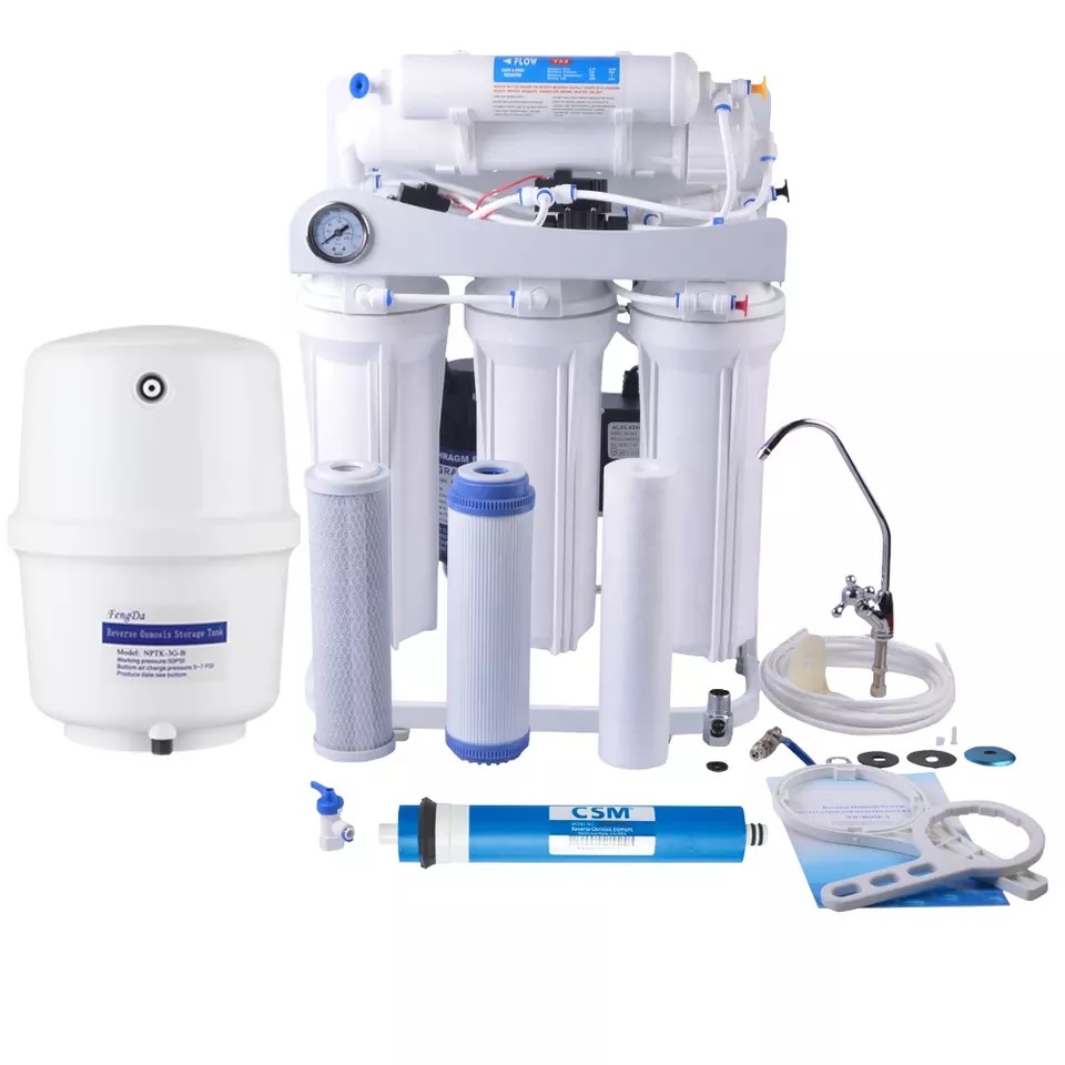 Undersink 5 Stages Reverse Osmosis System 50/75/100GPD